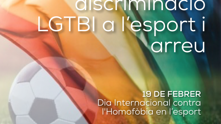 19 de febrer, Dia Internacional contra l’homofòbia en l’esport.